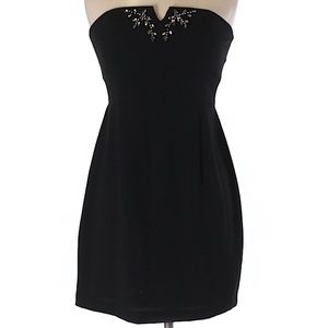 Strapless Max and Cleo black dress